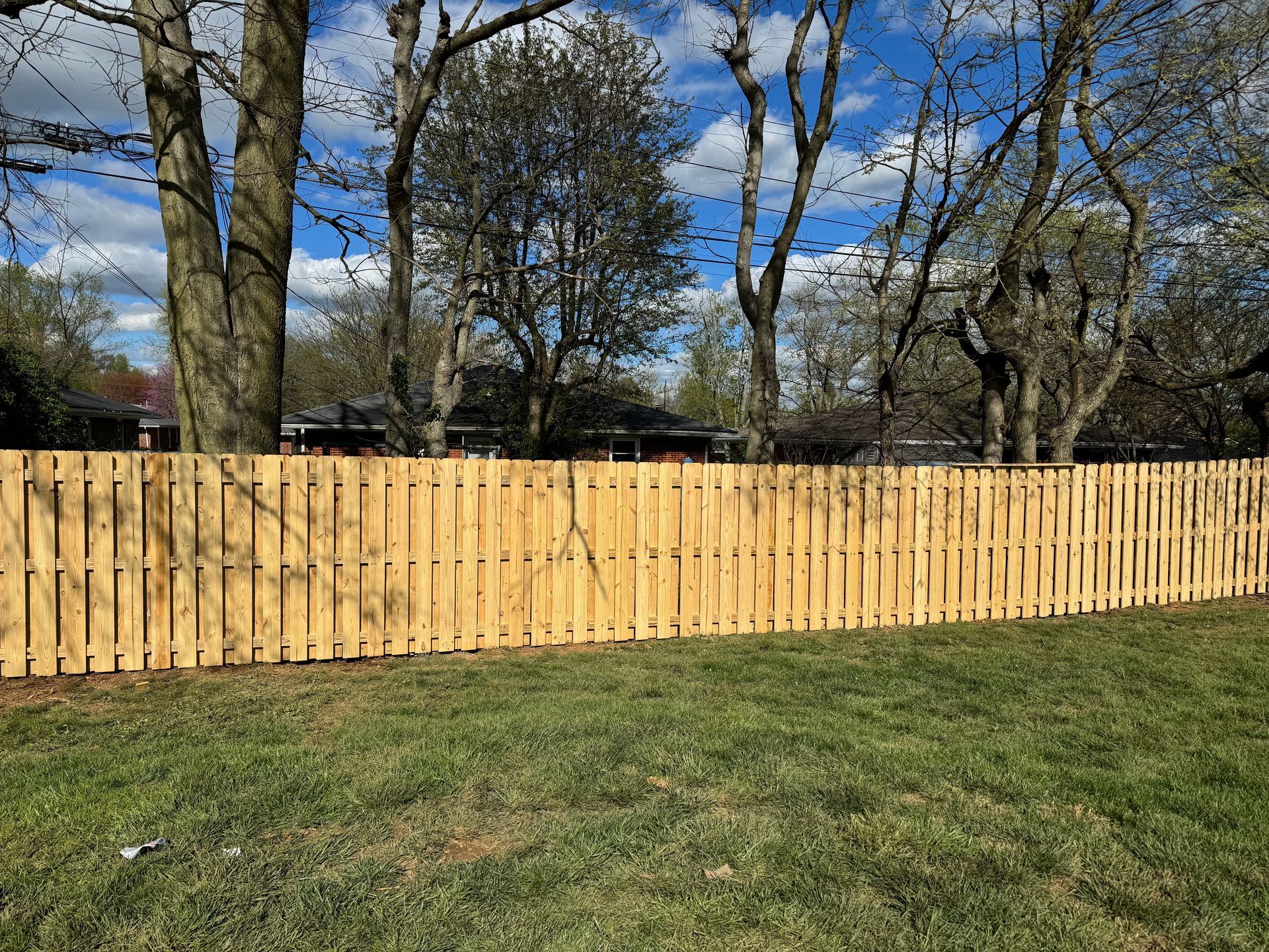 Wooden Fence Three — Lexington, KY — Chafin Fence LLC