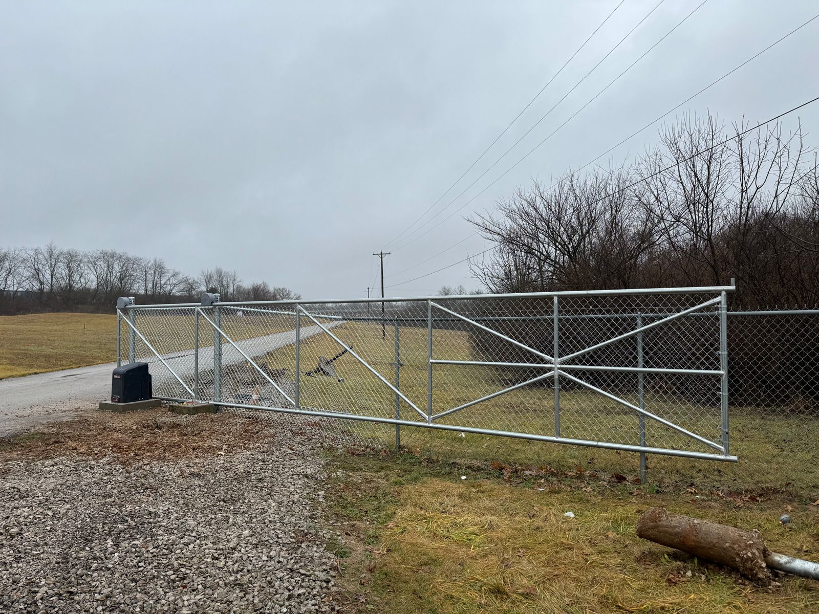 Chain Link Security Gate — Lexington, KY — Chafin Fence LLC