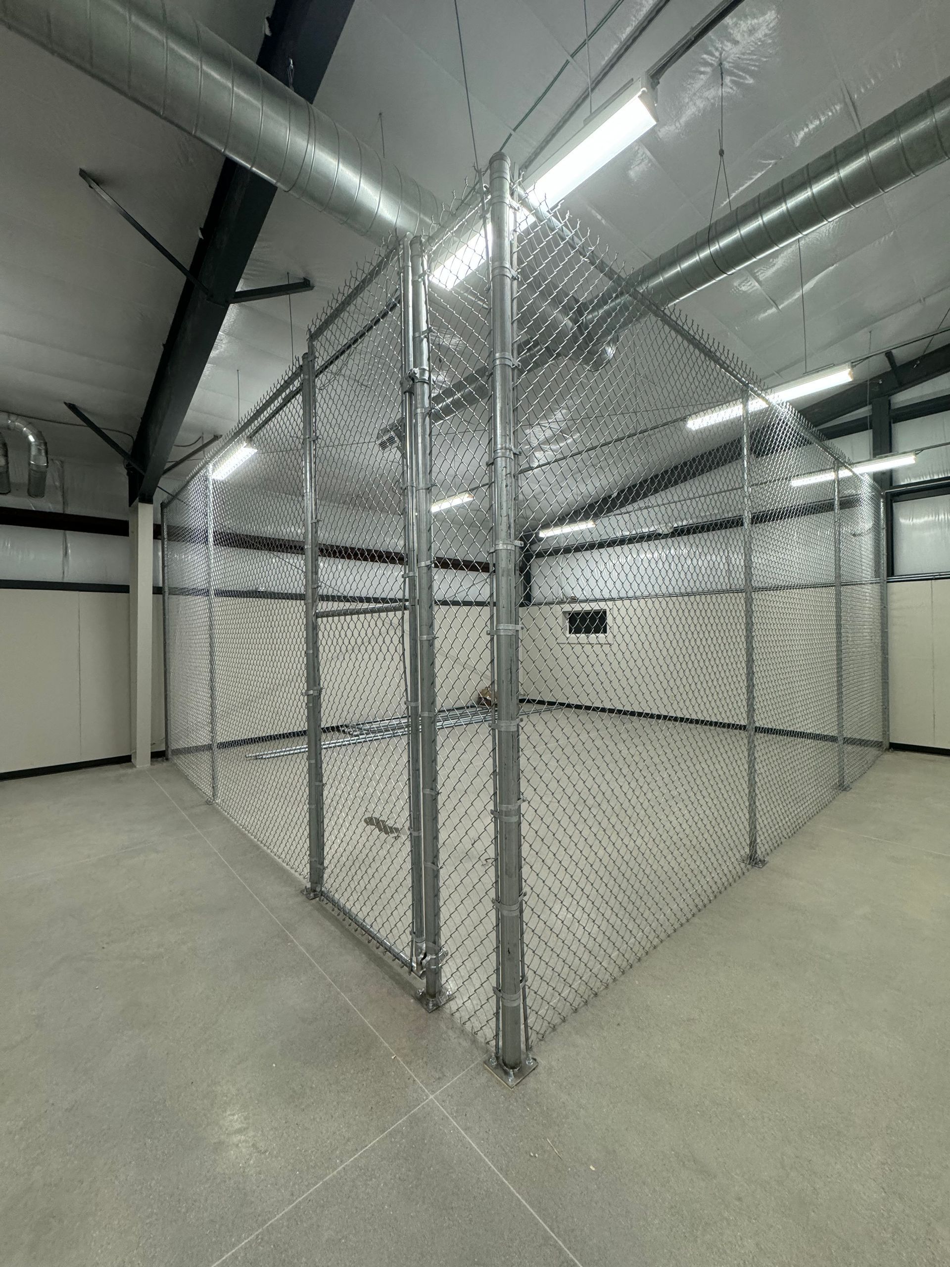 Commercial Industrial Chain Link Security Cage Lexington KY