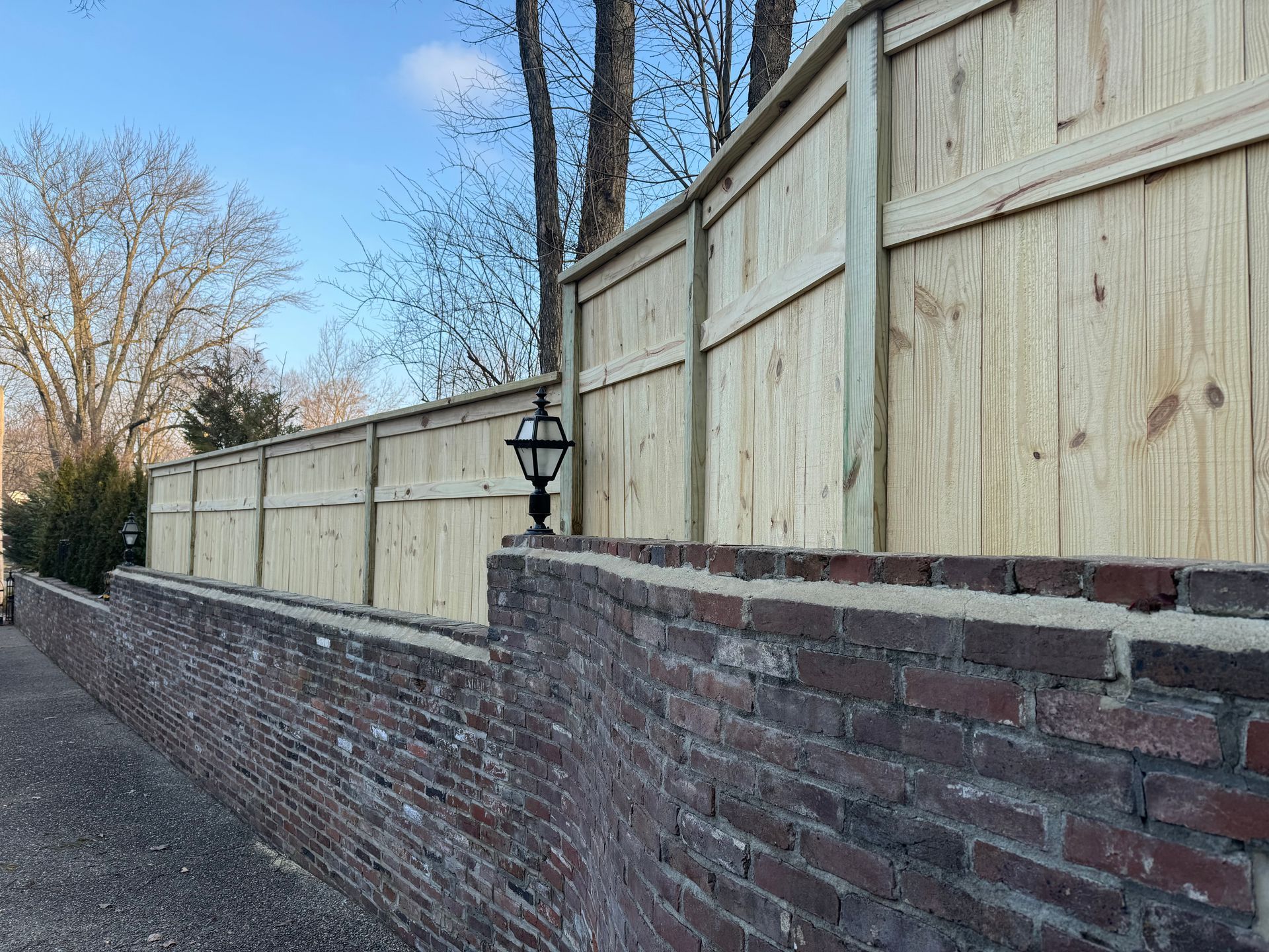 Custom Privacy Fence — Lexington, KY — Chafin Fence LLC
