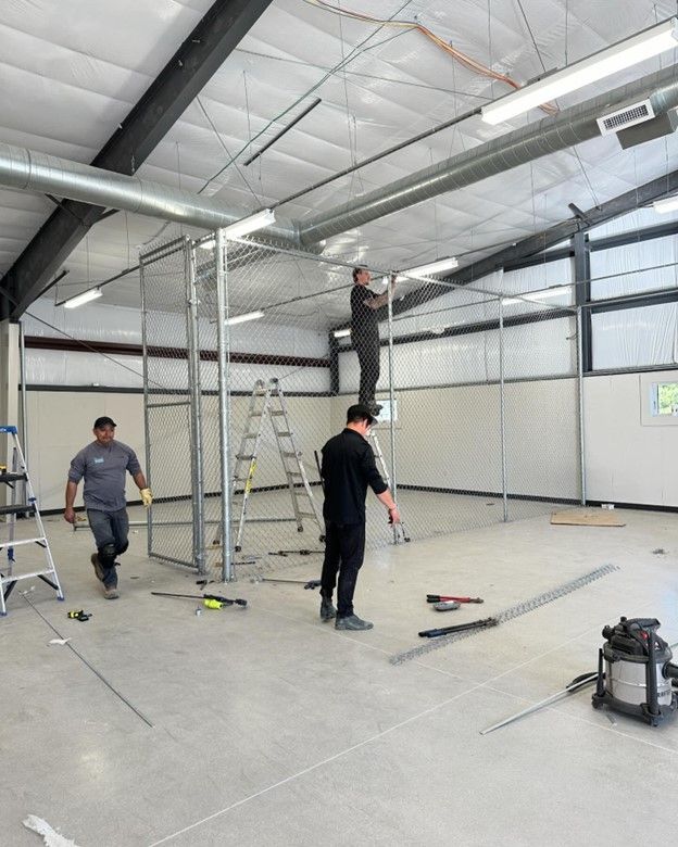 Commercial Chain Link Fence Build Lexington KY