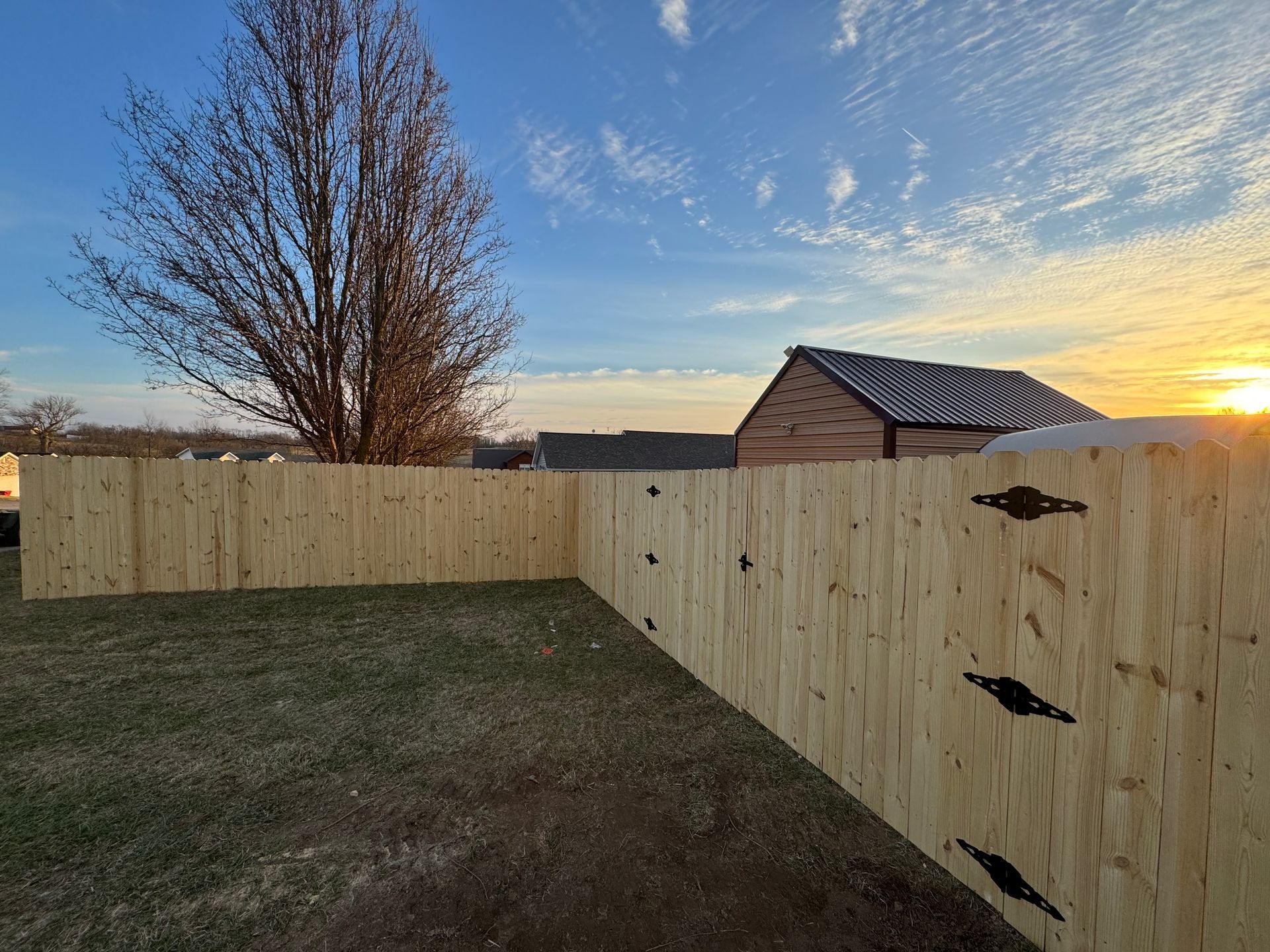Residential Double Wide Gate —  Frankfort, KY — Chafin Fence LLC
