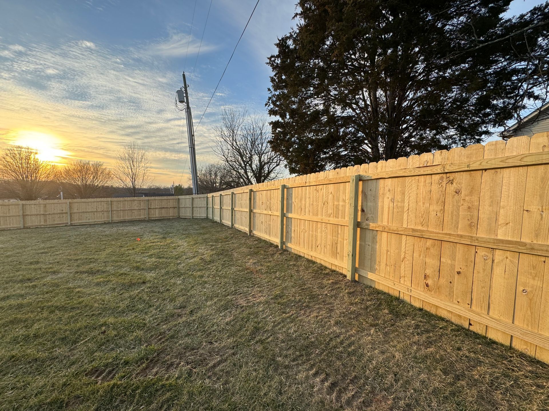 Residential Fence — Lexington, KY — Chafin Fence LLC
