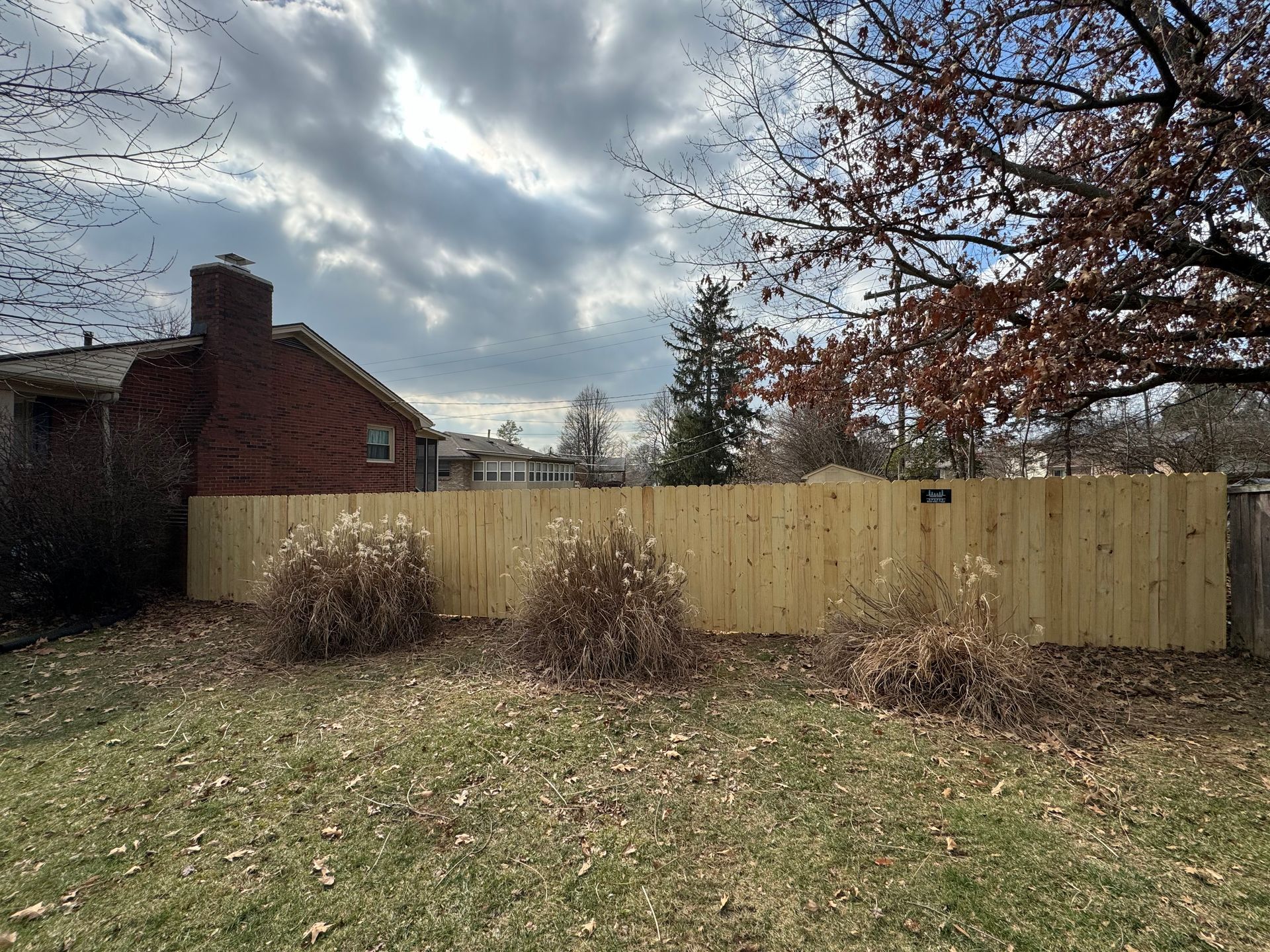 Residential Privacy Fence  —  Lexington, KY — Chafin Fence LLC