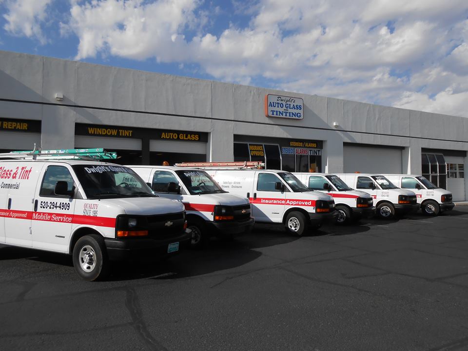 Dwight's Glass & Tint's cars