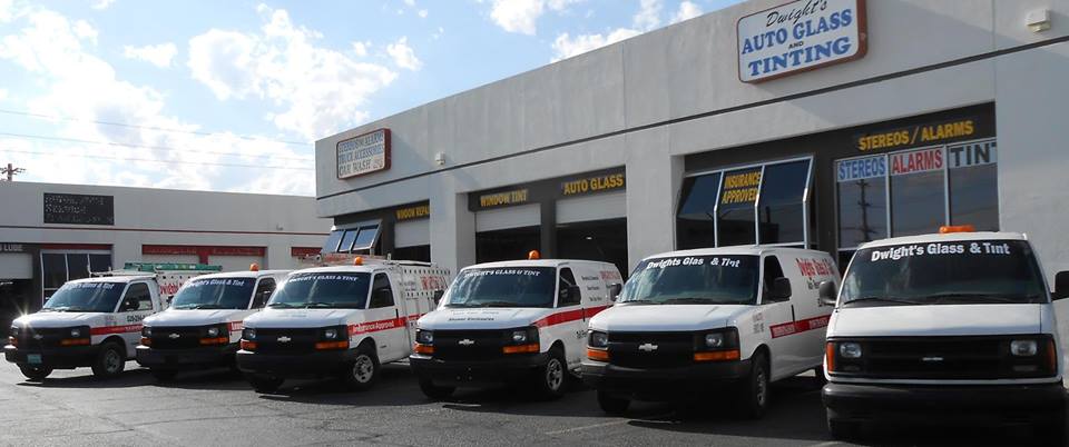 Dwight's Glass & Tint's cars
