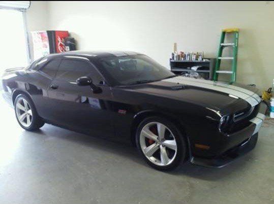 car at Dwight's Glass & Tint