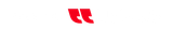 Une épingle rouge avec un trou au milieu sur un fond blanc.