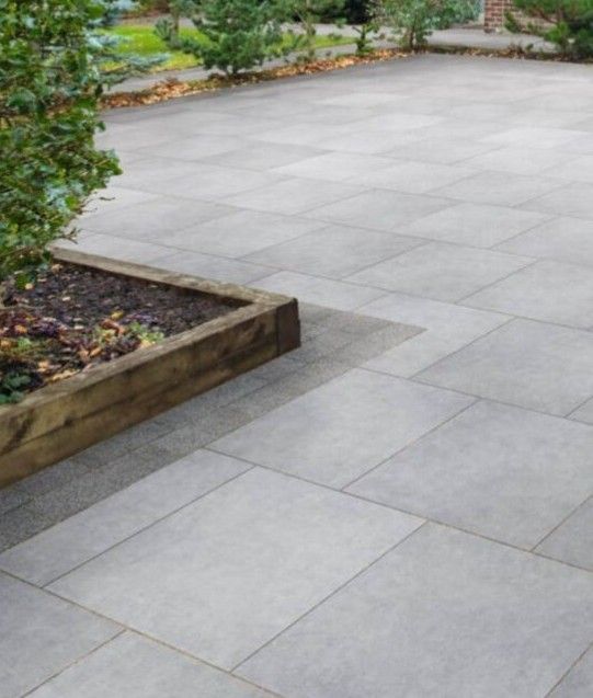 concrete bound driveway reading