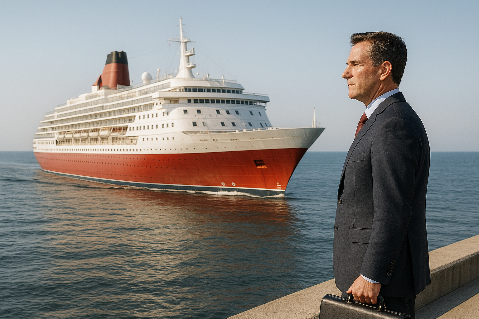 Clock on a white wall, showing the time as 5:50.
