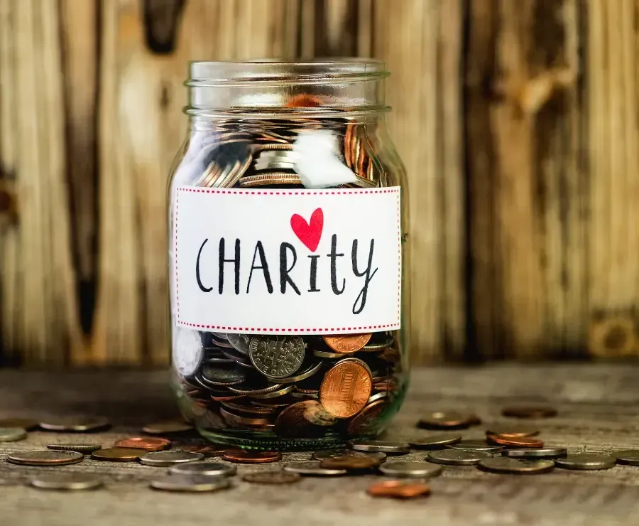 Charity Savings Jar