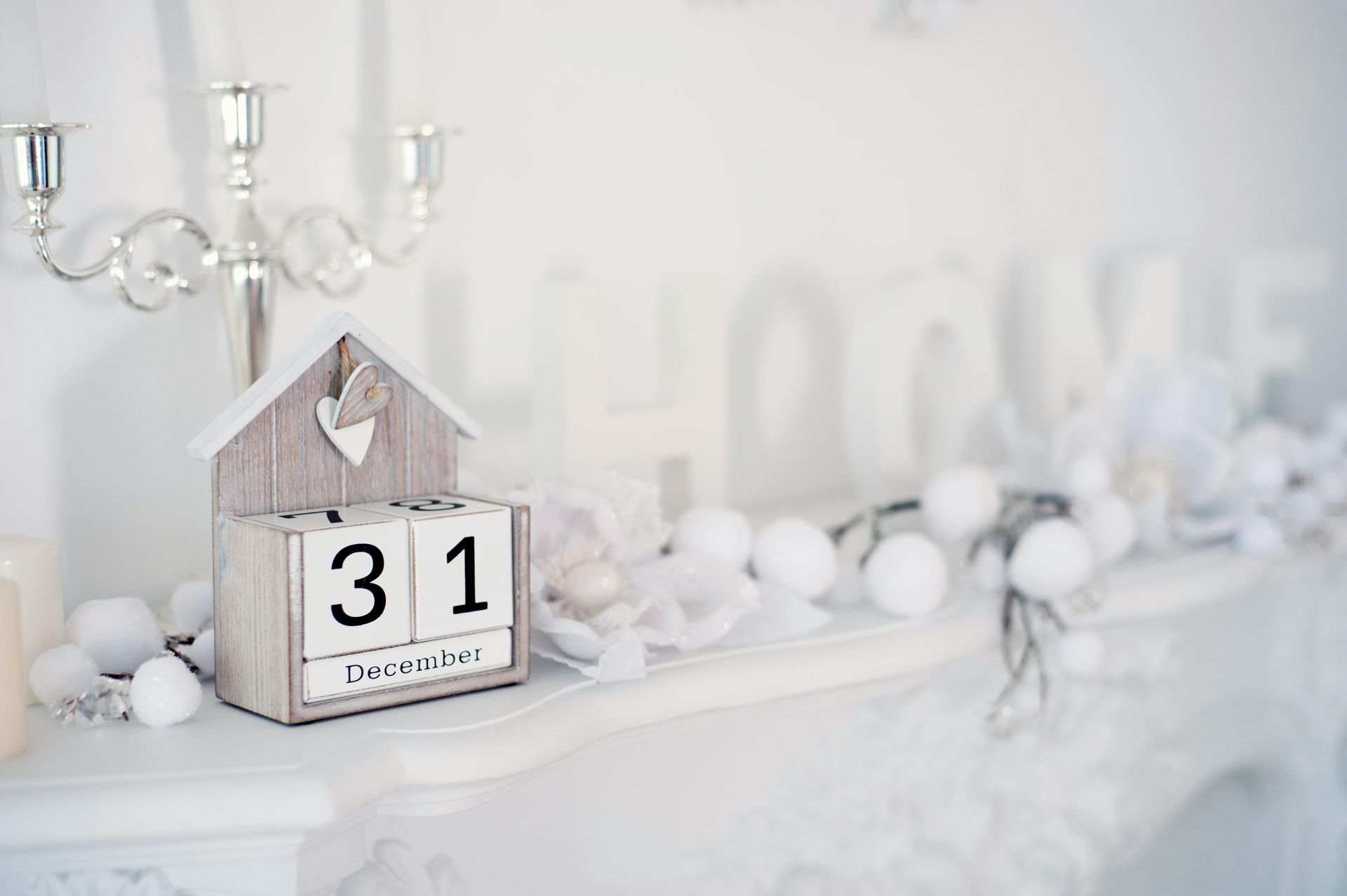 Wooden calendar displays 