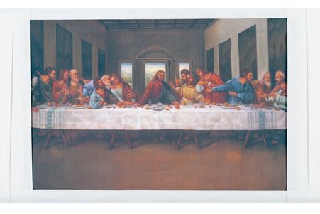 a painting of the last supper by leonardo da vinci