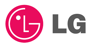 The lg logo is shown in a pink circle