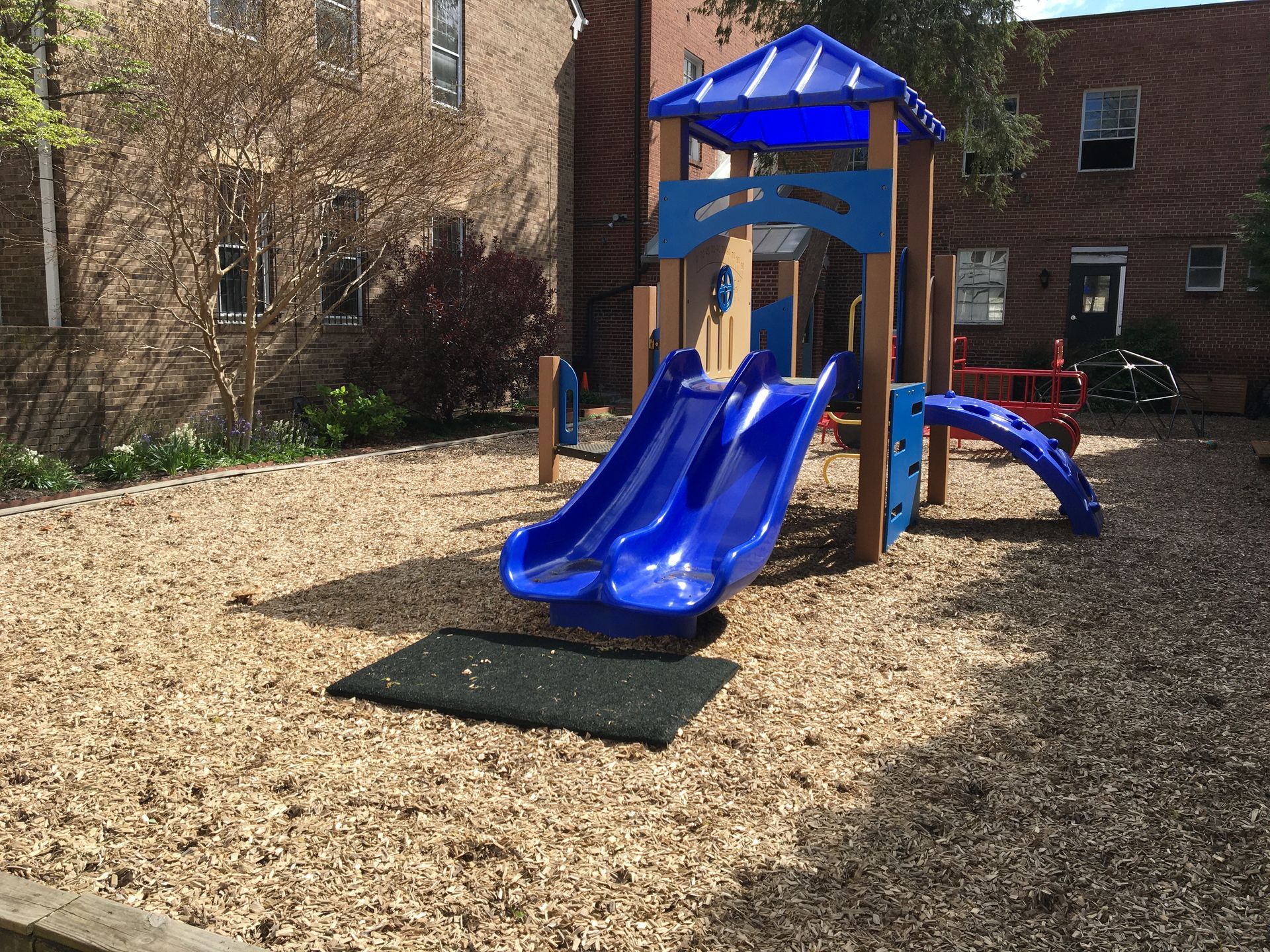 Montessori school playground