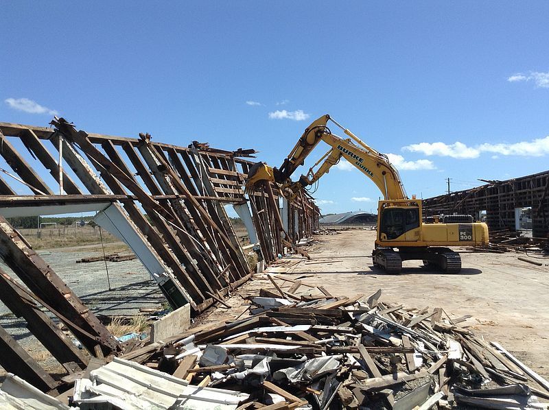 Demolition — Toowoomba, QLD — Burke Industries Pty Ltd