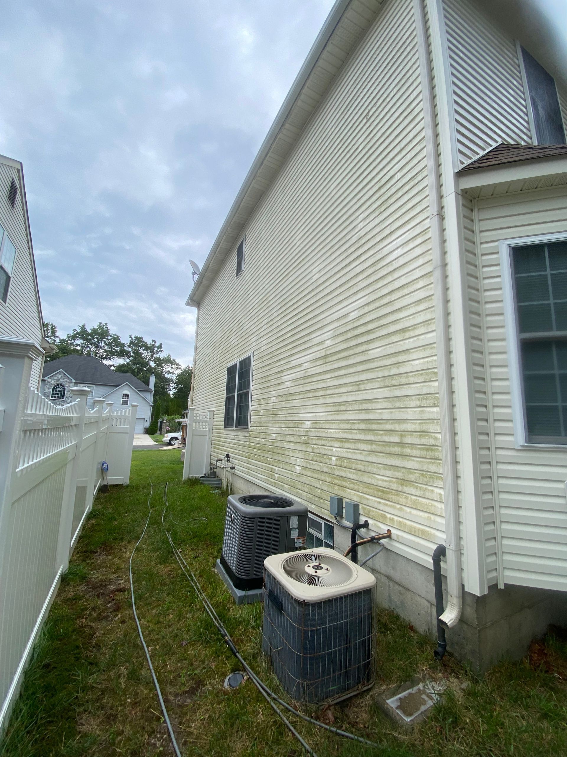 House with mold on it