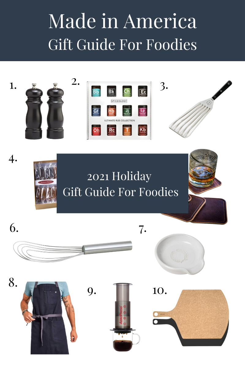 Made in America Holiday Gift Guide for Foodies