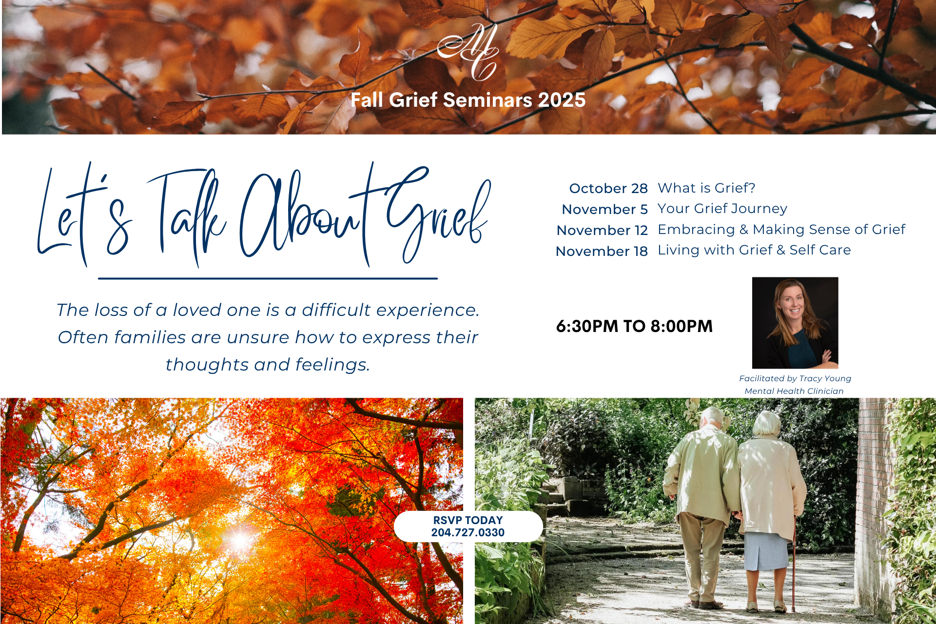 Fall Grief Seminars