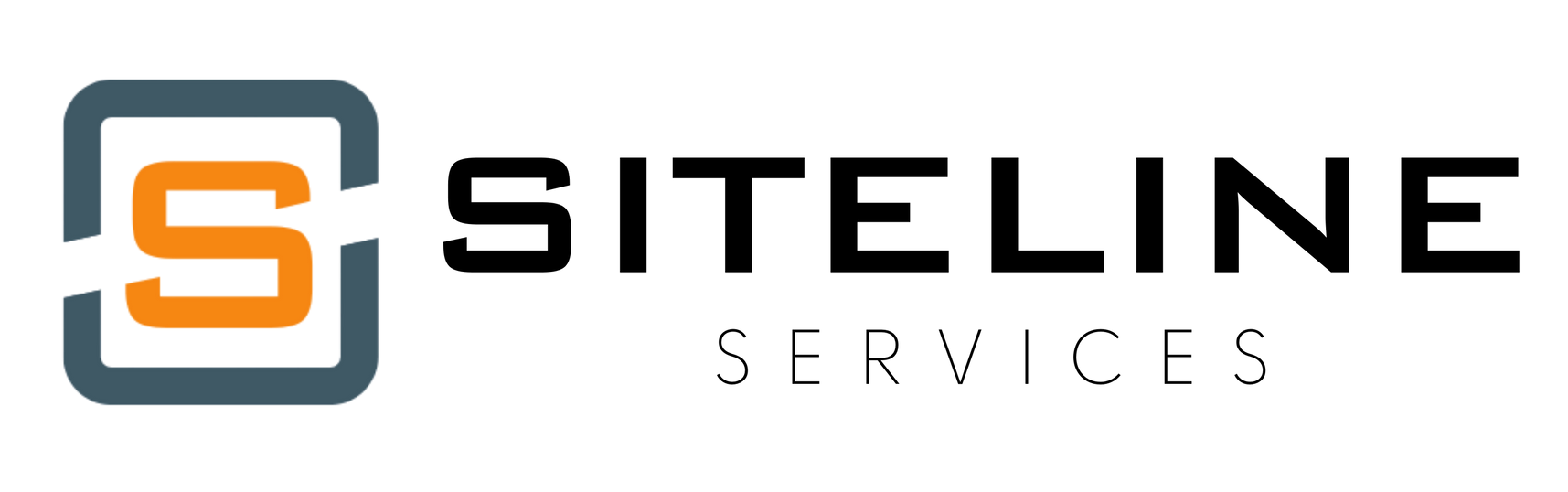 SiteLine Services logo – on-site solutions for construction and contractors