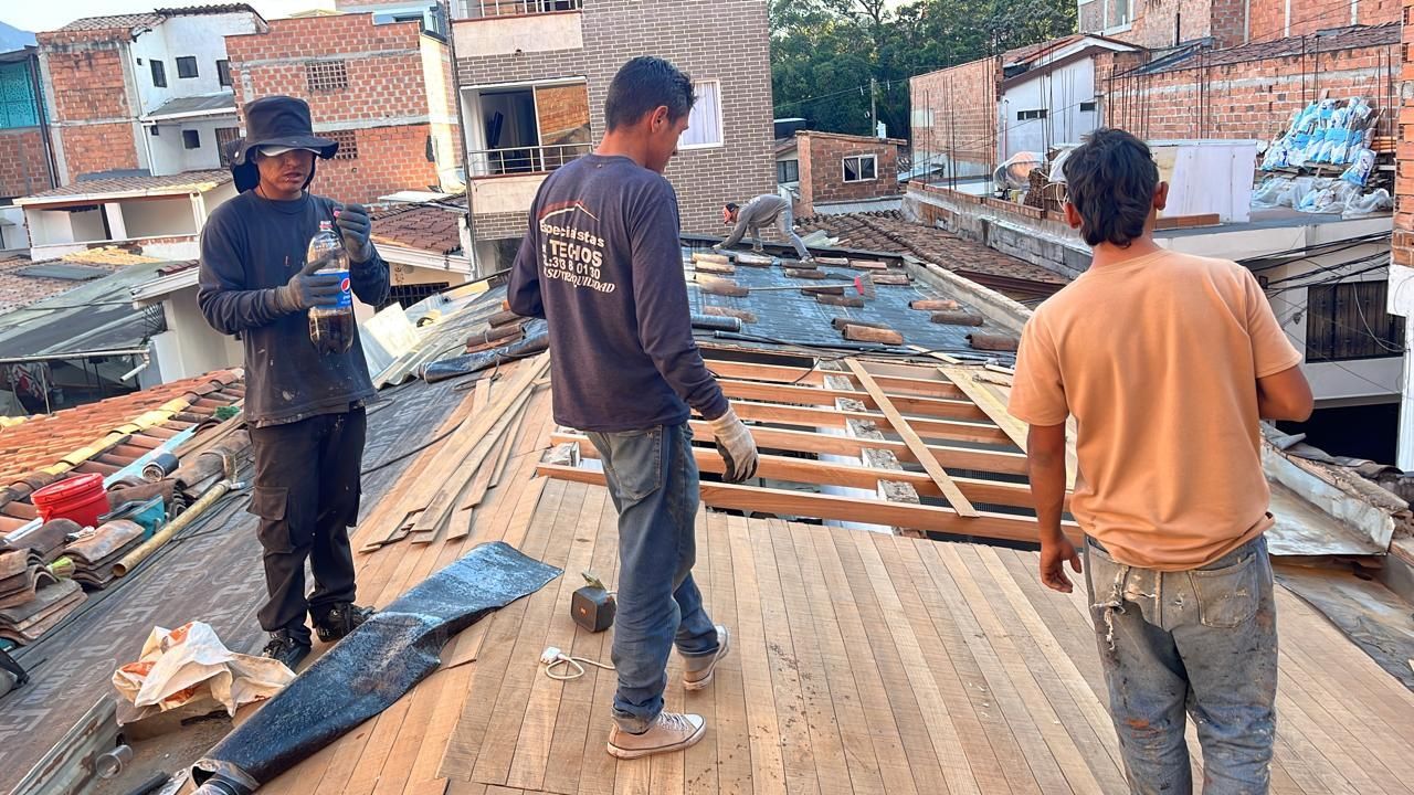 Especialistas en techos