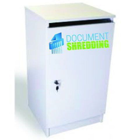 Secure container for sensitive documents to be shredded by Documentshredding in Centurion.
