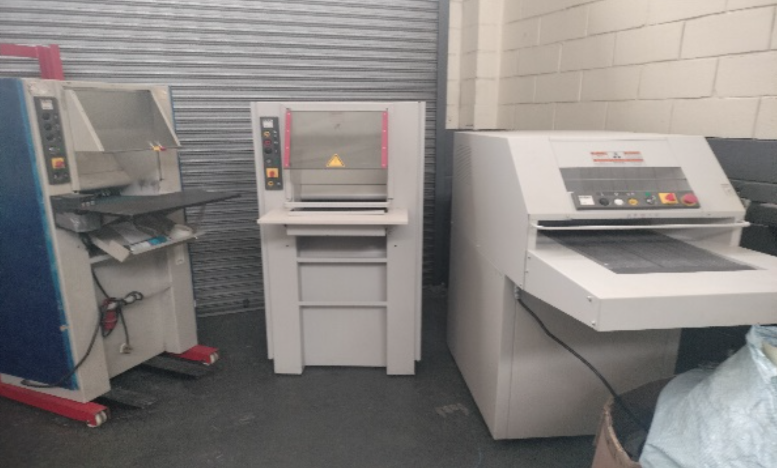 Shredding machines used by Documentshredding in Pretoria.