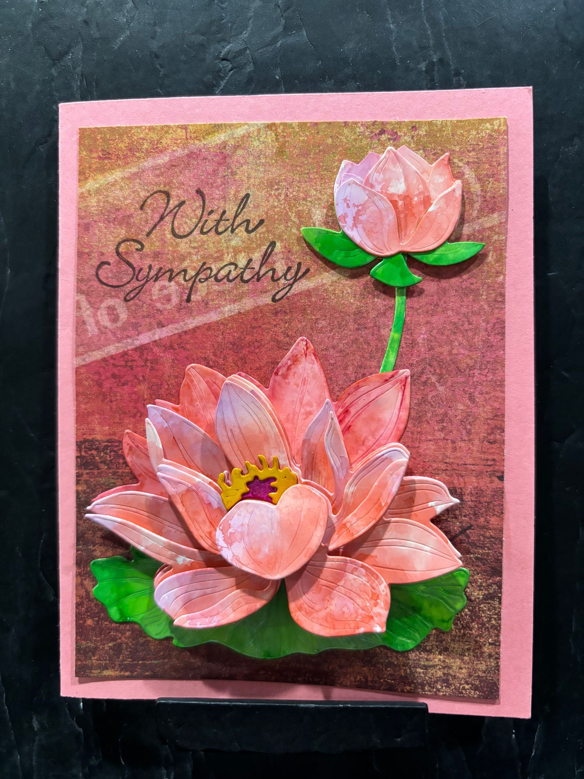 Sympathy Card - Color Art by Nappy