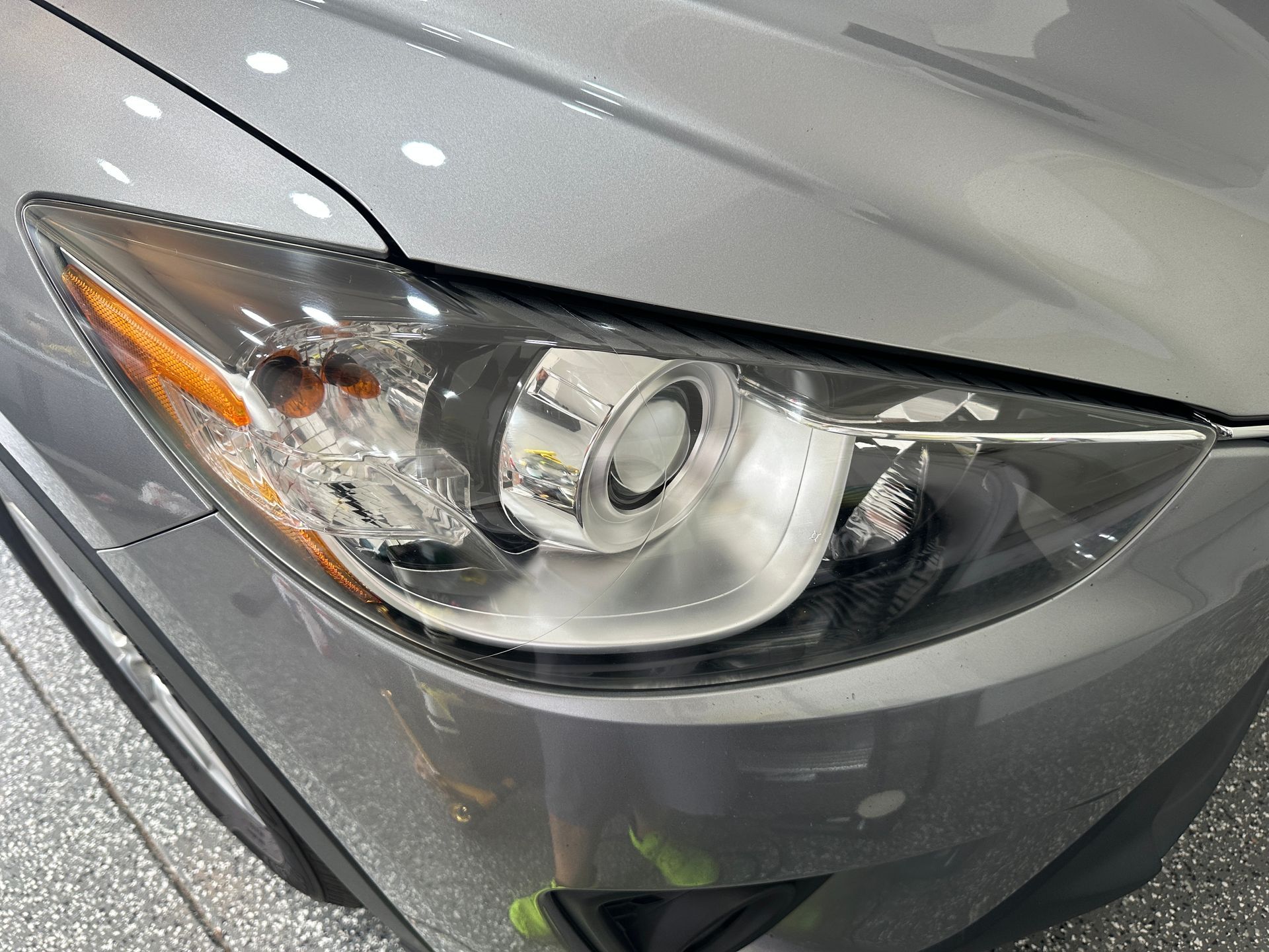 2014 Mazda CX-5 headlight restoration, after pic