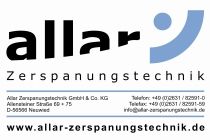 Es ist ein Logo für eine Firma namens Allar Zerspannungstechnik.