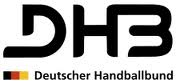 Das Logo des Deutschen Handballbundes ist schwarz und weiß.