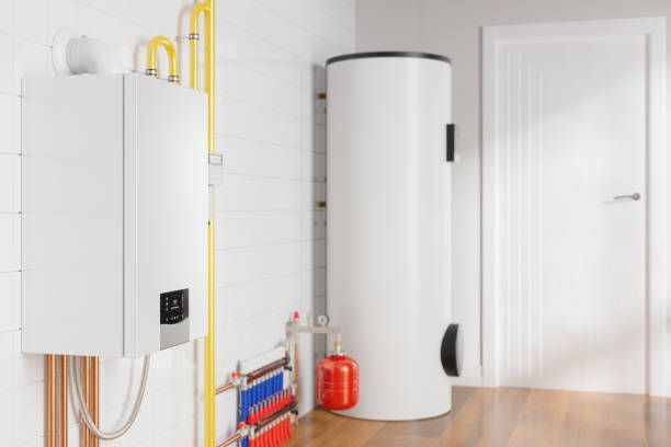 Home heating system and water storage tank.