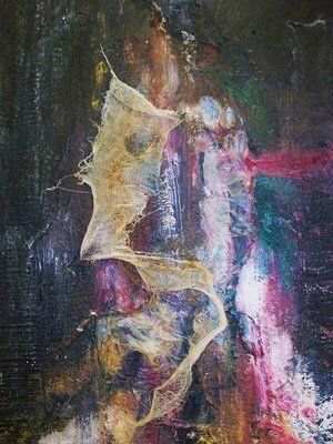 Fragile, painting inspired by Paul Nash's wartime experiences