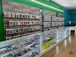 A store filled with lots of cell phones and accessories.