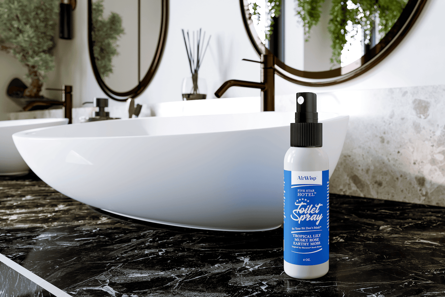 AirWisp Toilet Sprays