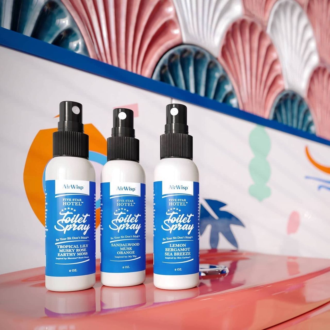 Travel Toiletry Essential Pre-Poop Sprays