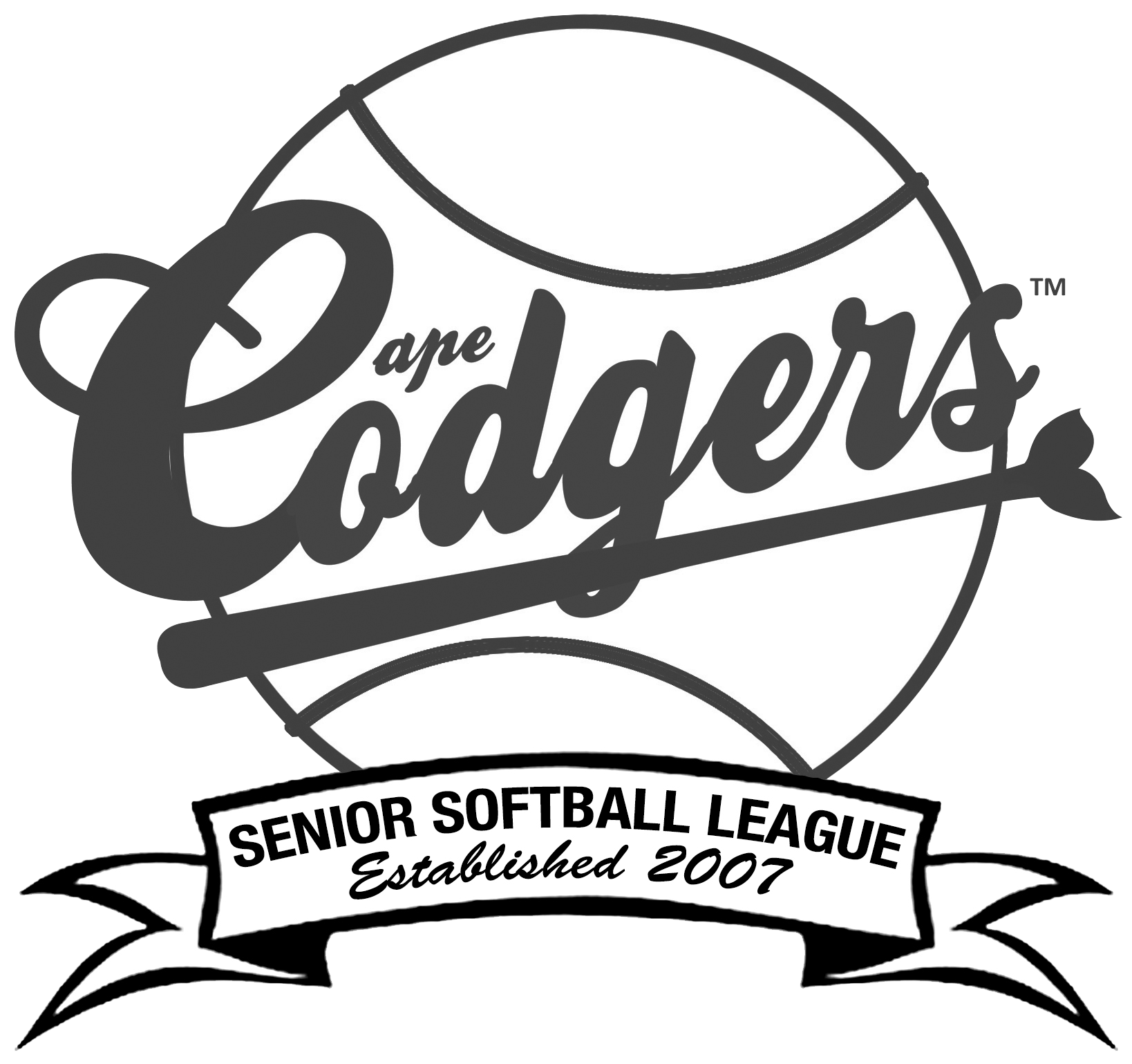 Westwood Baseball League logo with text and crossed bats and a baseball graphic.