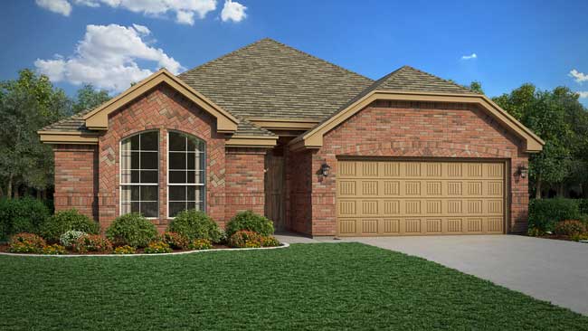 available floor plans |  the newcastle | cheldan homes | Fort Worth, TX 76126
