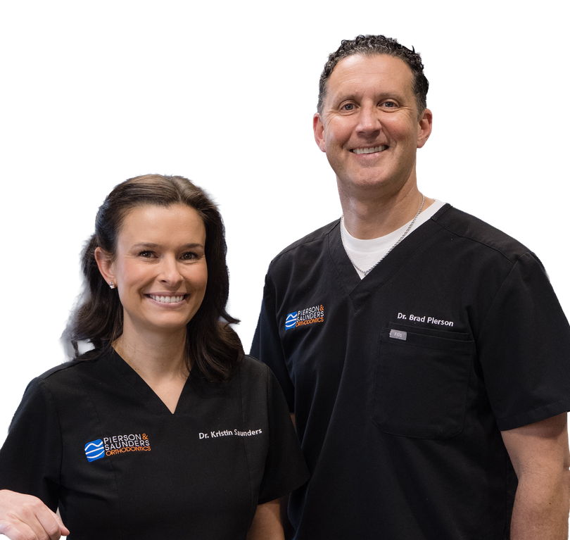 Dr Pierson and Saunders Smiling