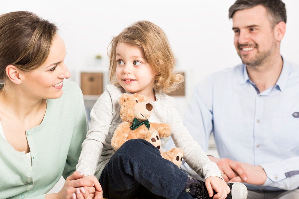 Parents With Their Child - Parenting Time in Orland Park, IL