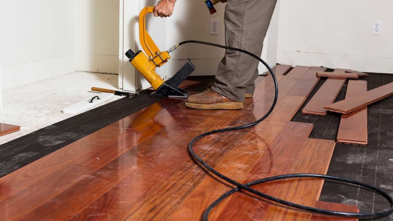 Hardwood floor care