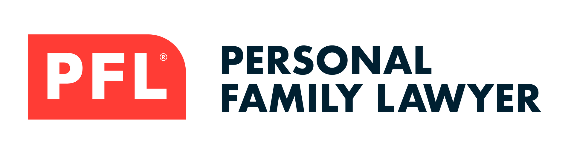 The Personal Family Lawyer (PFL) logo, featuring the acronym 