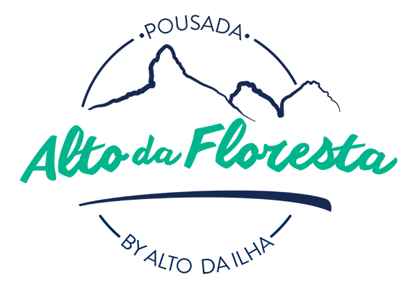 A logo for alto da floresta by alto da ilha