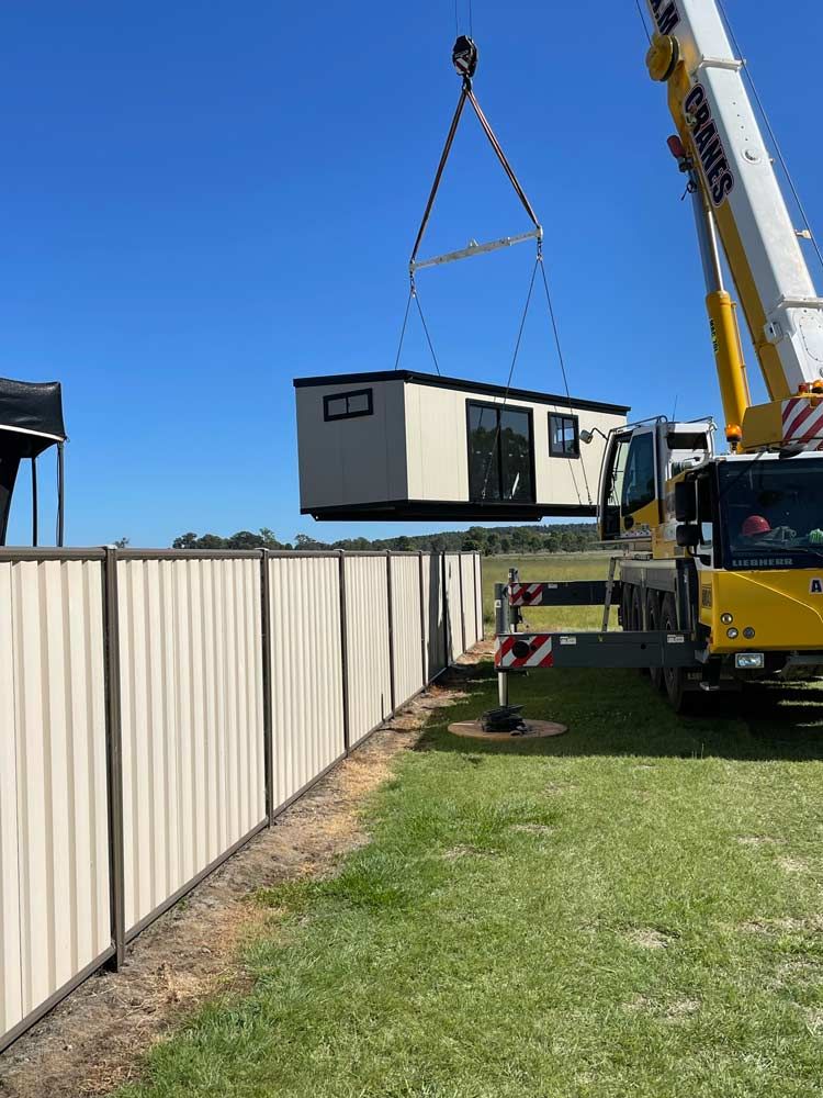 Tiny House Being Transported — Professional Tiny House Builders in Nanango, QLD