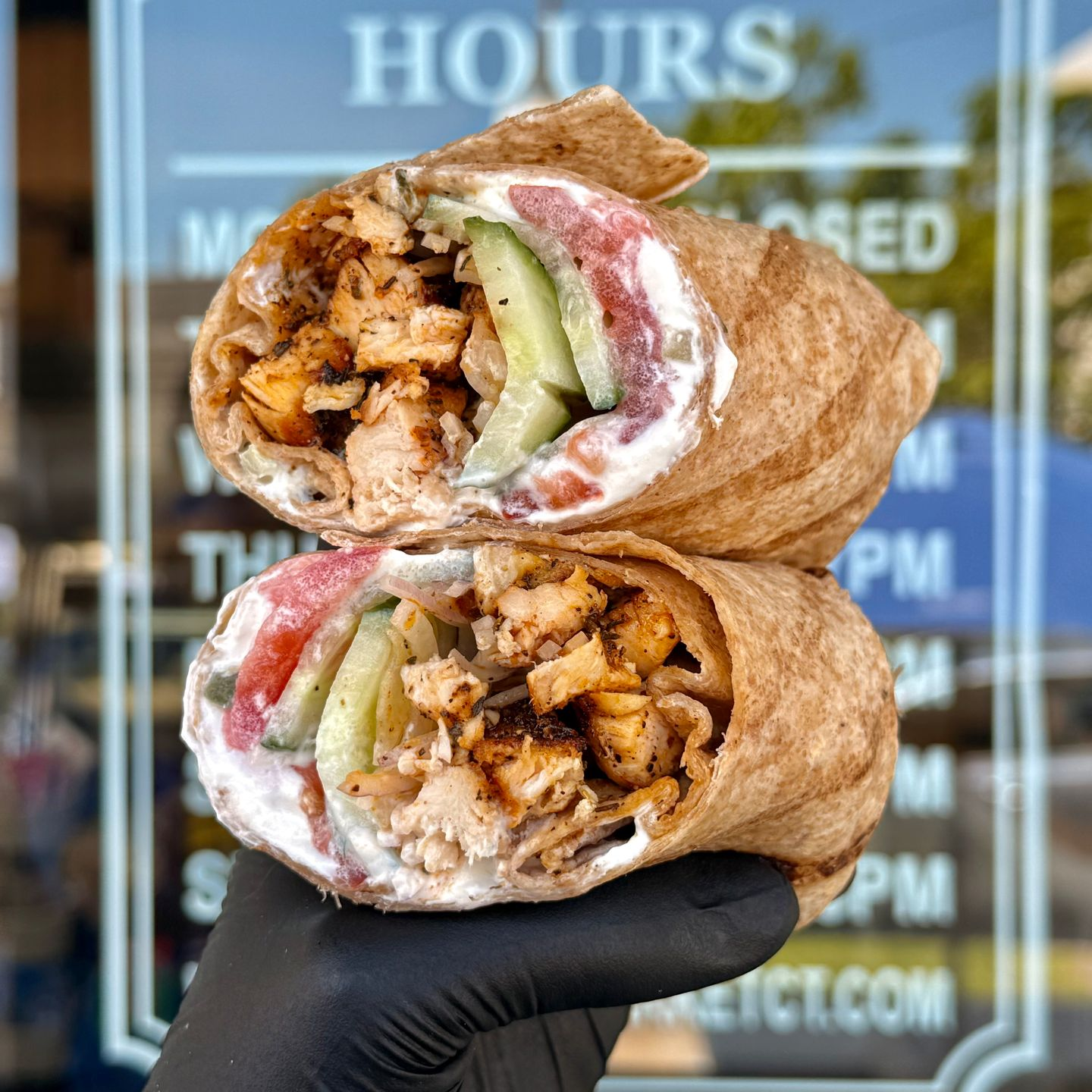Chicken Tzatziki Wrap