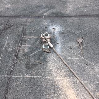 dettaglio di sistema anticaduta 3