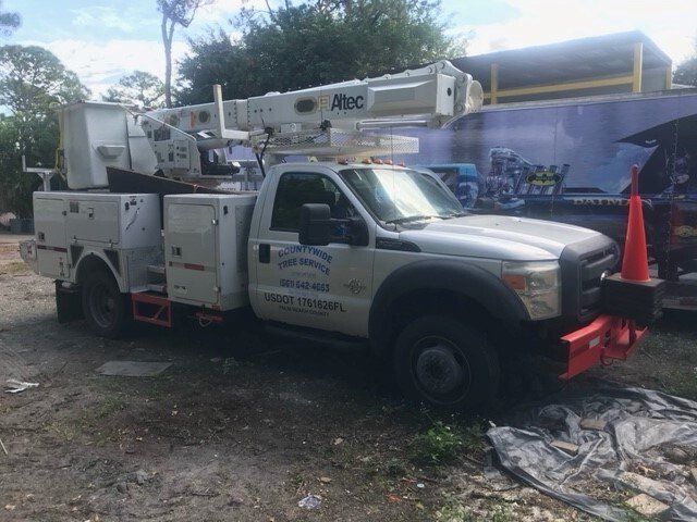 Company Truck — Lantana, FL — Countywide Tree Service