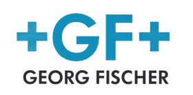 Georg Fischer Logo. Authorised stockist and distributor of GF Products.