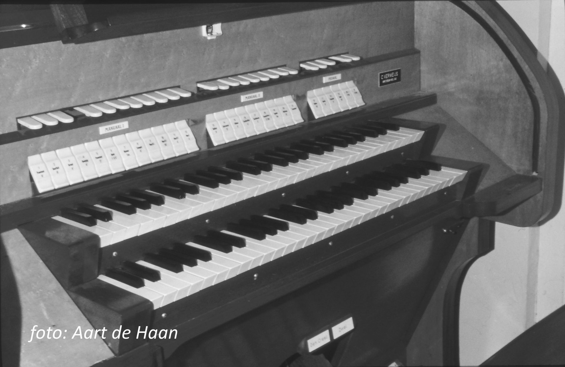 maranathakerk, Alphen aan den Rijn, Cornelis Verweijs, orgel