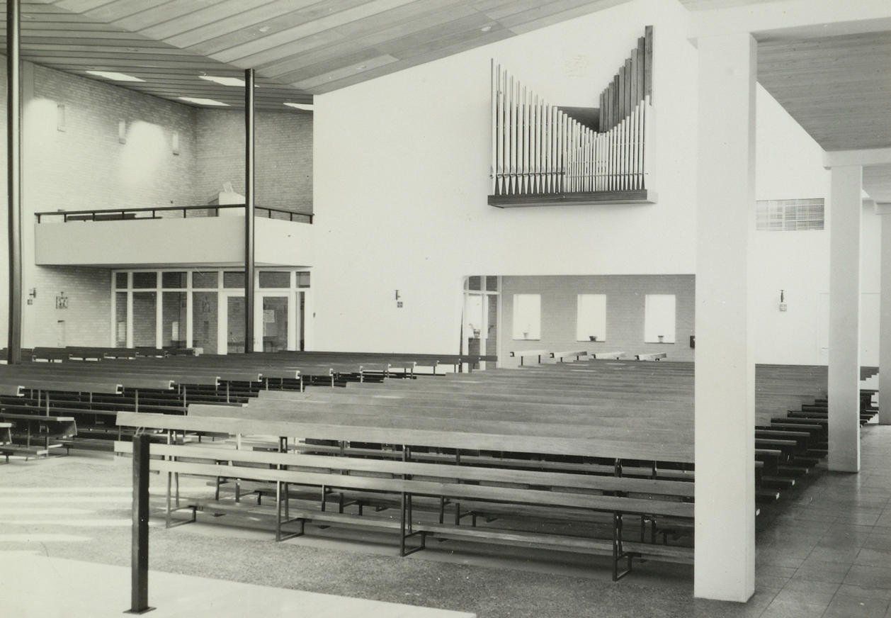 orgelfront, Alphen aan den Rijn, Jos Vermeulen, Pius X